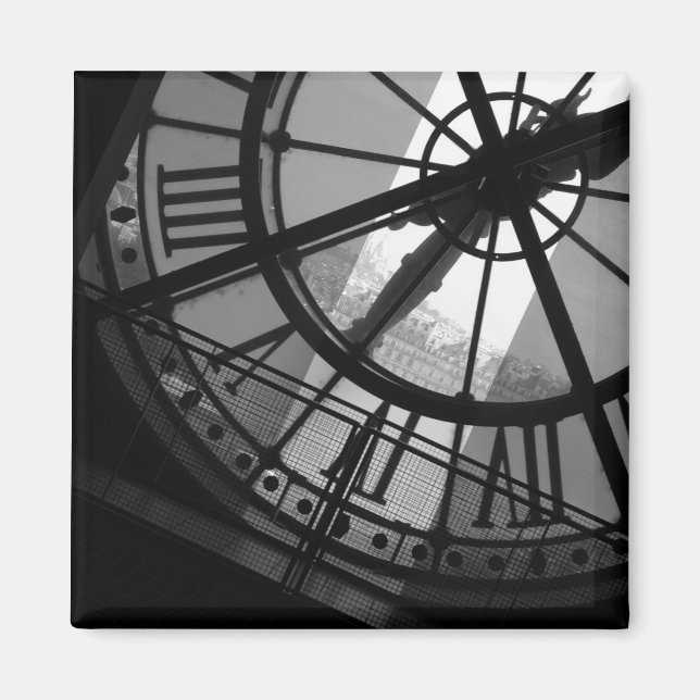Musee d'Orsay Clock Magnet (Framsidan)