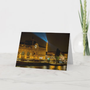 Musée d'Orsay i Paris nattetid Kort