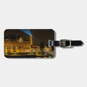 Musée d'Orsay i Paris på natten Bagagebricka