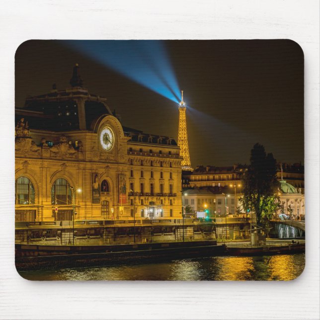 Musée d'Orsay i Paris på natten Musmatta (Framsidan)