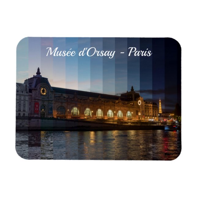 Musee d'Orsay to Night Timeslice - Paris Magnet (Horisontell)