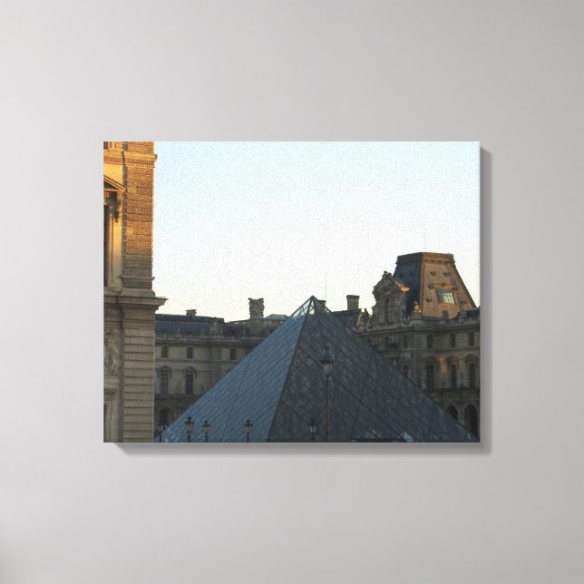 Musee du Louvre Canvastryck (Framsida)