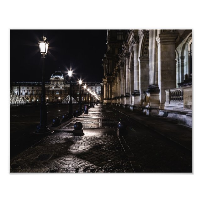 Musée du Louvre Fototryck (Framsidan)