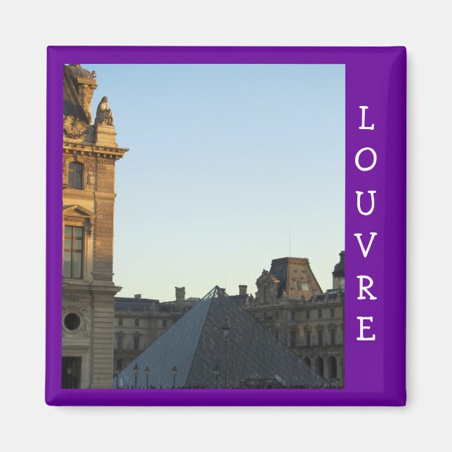 Musee du Louvre Magnet (Framsidan)