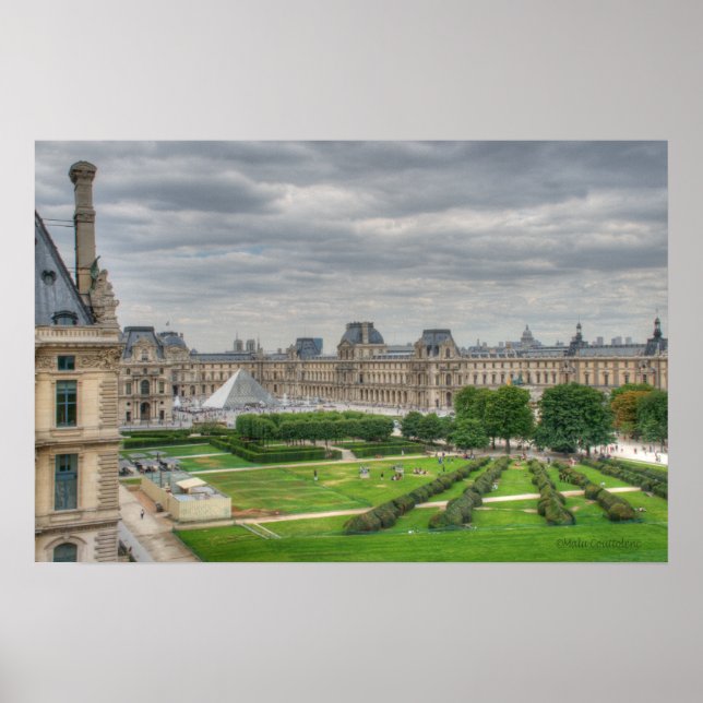 Musee du Louvre Poster (Framsidan)