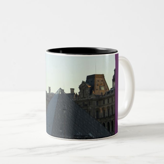 Musee du Louvre Två-Tonad Mugg (Framsida höger)