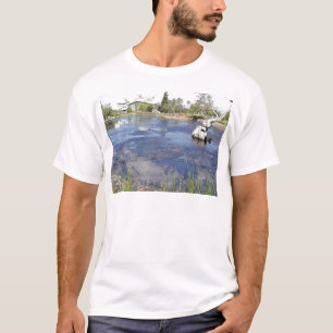 Museer för LaBrea Tarpits damm T-shirt