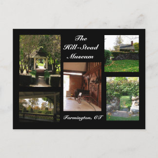 Museet Backe-Stead, Farmington, CT Vykort