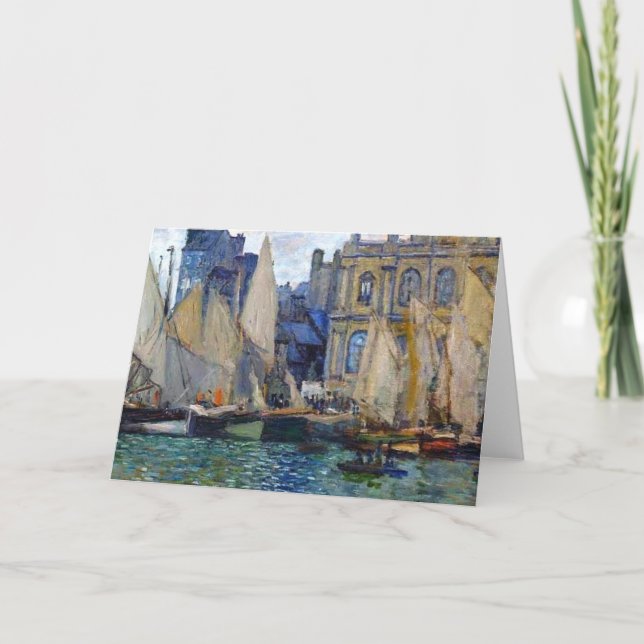 Museet i Le Havre Claude Monet Kort (Framsida)