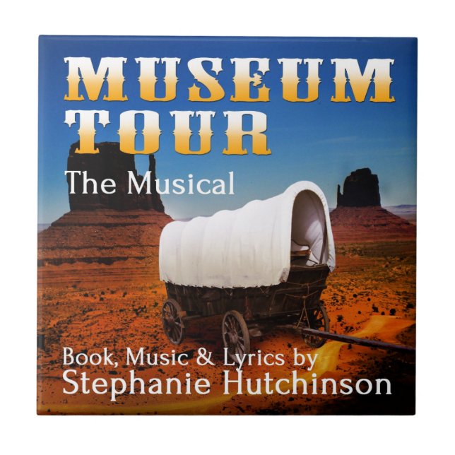 Museet turnerar musikalen kakelplatta (Framsidan)