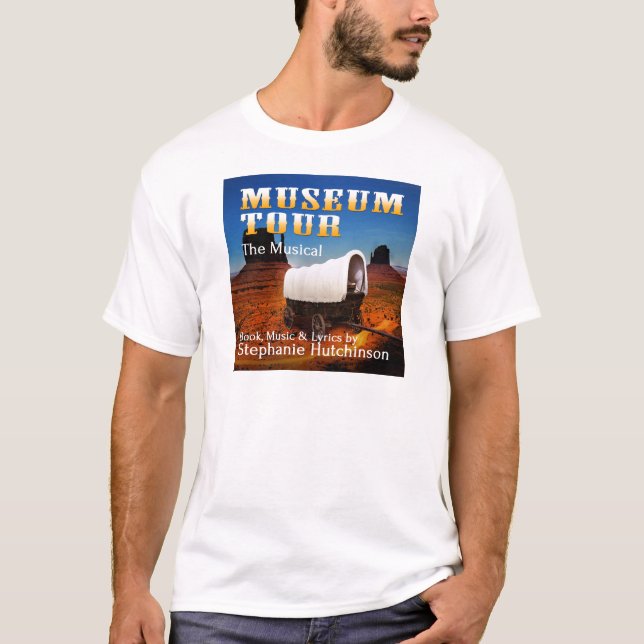 Museet turnerar musikalen t-shirt (Framsida)