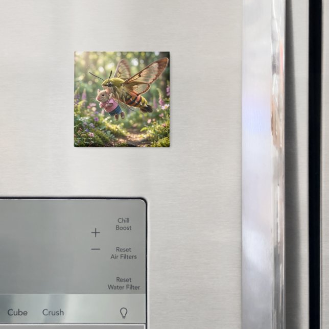 Musen Får En Ridtur Magnet (In Situ (Fridge))