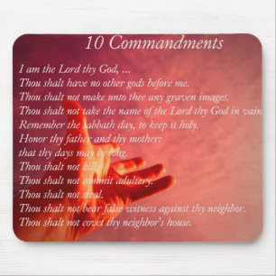 Musen för 10 Commandments vadderar Musmatta