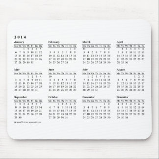 musen för 2014 kalender vadderar musmatta