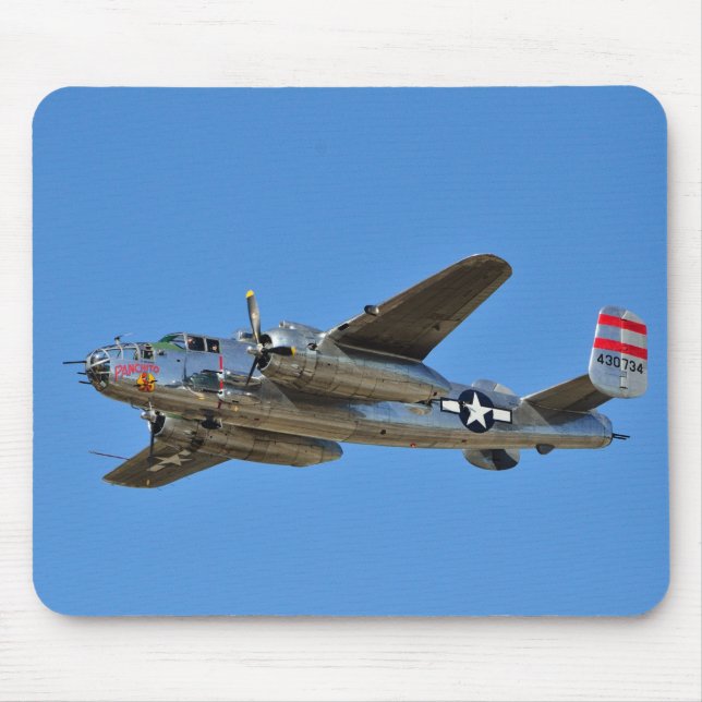 Musen för B-25 Mitchell vadderar Musmatta (Framsidan)