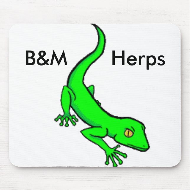 Musen för B&M Herps vadderar Musmatta (Framsidan)