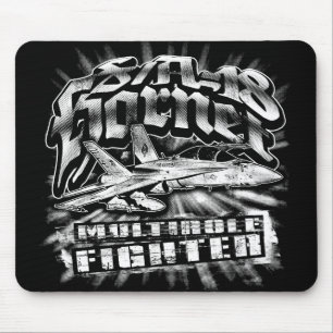 Musen för bålgetingen F/A-18 vadderar Mousepad Musmatta