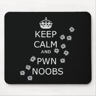 musen för behållalugn- och pwnnoobs vadderar musmatta