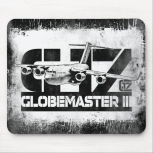 Musen för C-17 Globemaster III vadderar Mousepad Musmatta