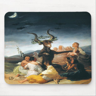 Musen för den Goya häxasabbaten vadderar Musmatta