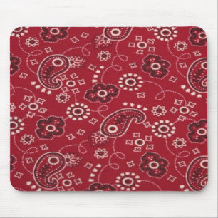Musen för den Paisley Bandanadesignen vadderar Musmatta