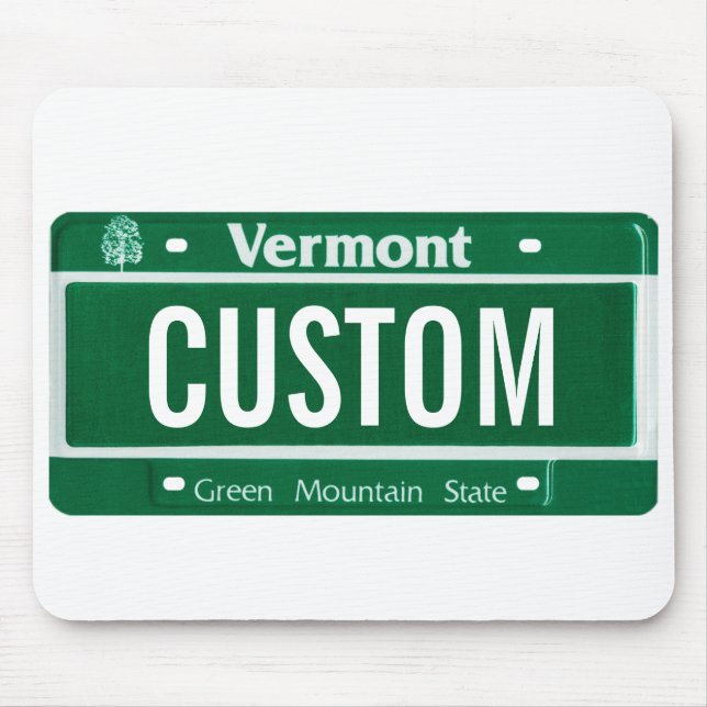 Musen för den Vermont vadderar den gröna Musmatta (Framsidan)