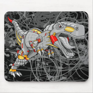 Musen för dinosauren för robotCyborg Musmatta