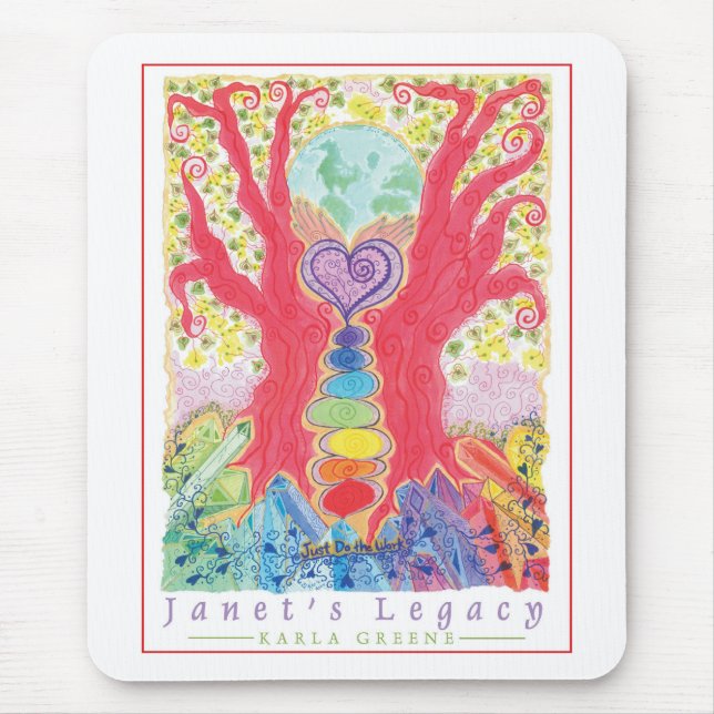 musen för janetslegataffischen vadderar musmatta (Framsidan)