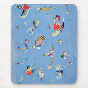 Musen för Kandinsky himmelblått vadderar Musmatta