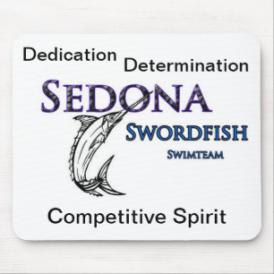 Musen för laget för den Sedona Swordfishsimman Musmatta