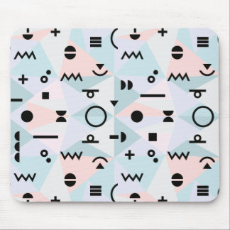 Musen för mönster för det triangelmemphis symbolet musmatta