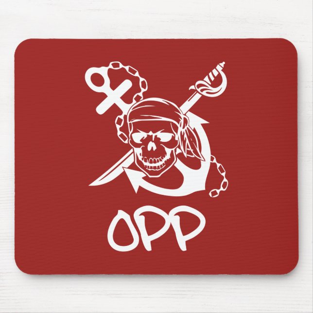 Musen för OPP | vadderar Musmatta (Framsidan)