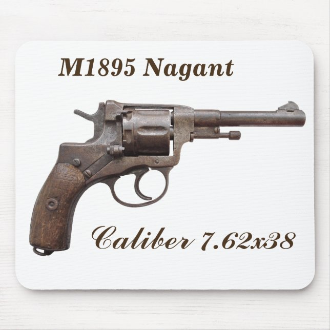 Musen för ryssen ww2 för den Nagant revolveren Musmatta (Framsidan)