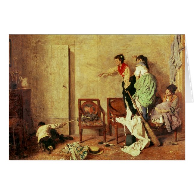 Musen Hälsningskort (Framsidan Horizontal)