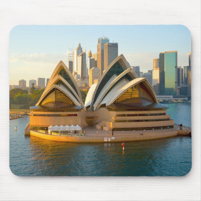 Musen vadderar det | Sydney operahuset Australien Musmatta (Framsidan)