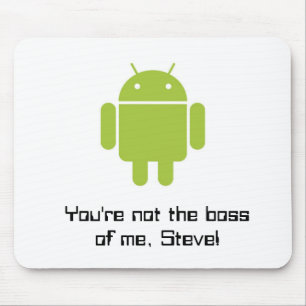 Musen vadderar för Android™ fläktar! Musmatta