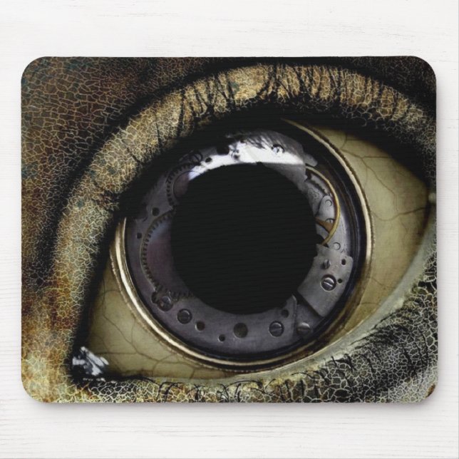 Musen vadderar inre arbeten musmatta (Framsidan)