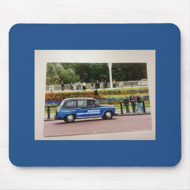 Musen vadderar med fotoet av den Continental Musmatta (Framsidan)