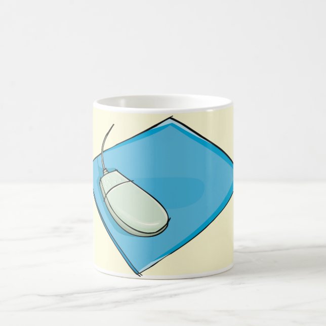 Musen vadderar muggen kaffemugg (Center)