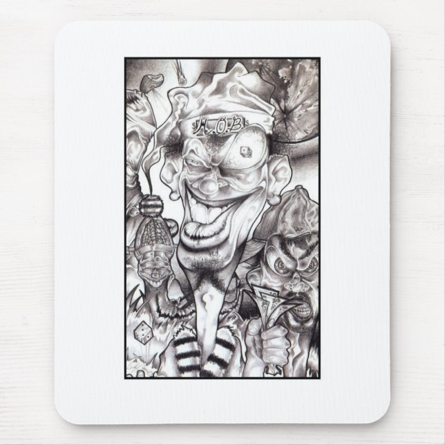 Musen vadderar!! musmatta (Framsidan)