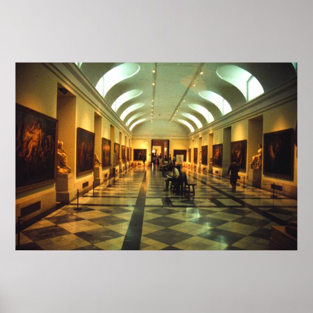 Museo del Prado, Madrid, Spanien Poster (Framsidan)