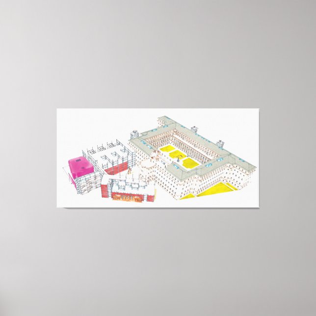 Museo Nacional Centro de Arte Reina Sofia. Canvastryck (Framsida)