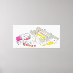 Museo Nacional Centro de Arte Reina Sofia. Canvastryck