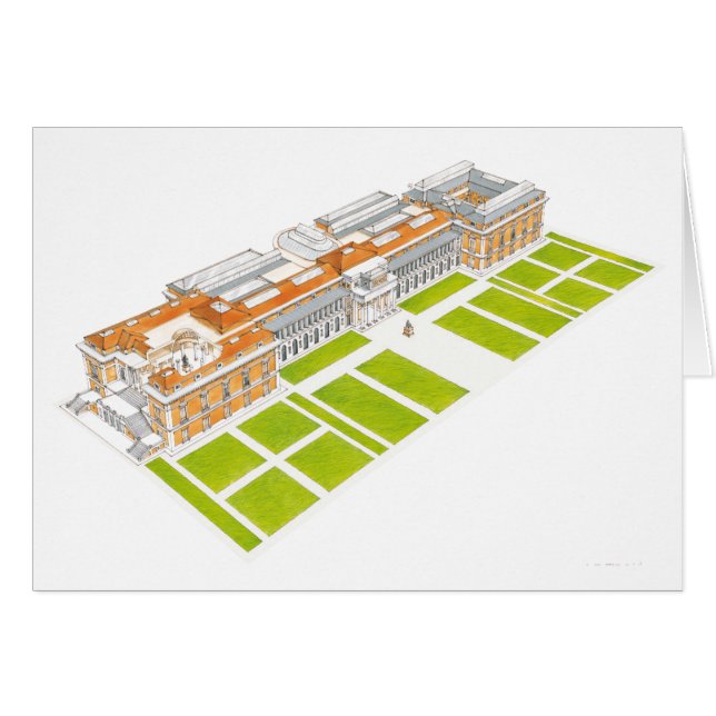 Museo Nacional del Prado. Madrid Spanien Hälsningskort (Framsidan Horizontal)
