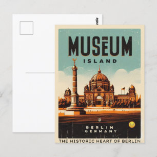 Museöberlin - Berlins historiska hjärta Vykort