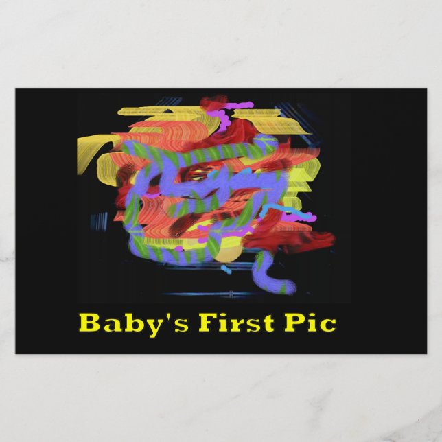 MUSEUM Artist Series Bilder Baby FirstJGib77 Brevpapper (Framsida)