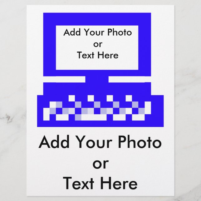 MUSEUM Artist Series Bilder Computer Blue Reklamblad (Framsidan)