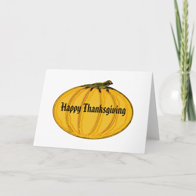 MUSEUM Artist Series Happy thanksgiving 1a Helgkort (Framsida)