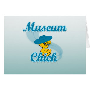 Museum-Chick nr 3 Hälsningskort