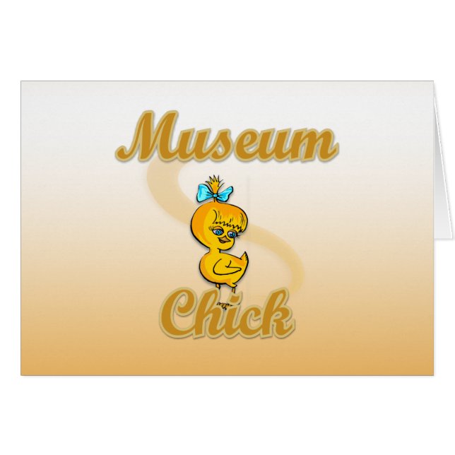 Museum-Chick.png Hälsningskort (Framsidan Horizontal)